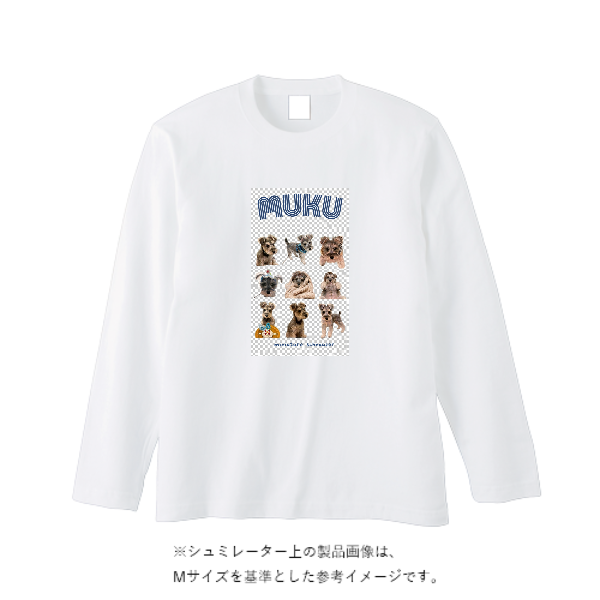5.6オンス ヘビーウェイト長袖Tシャツ（リブ無し）