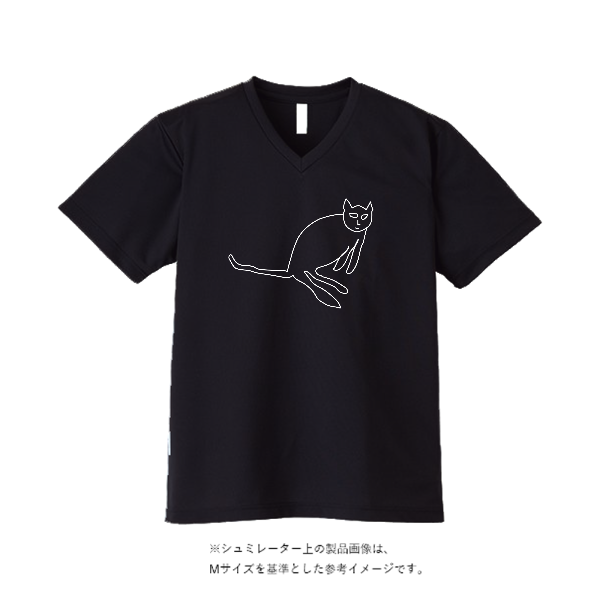 4.5オンス ジャパンフィット アダルト Vネック Tシャツ