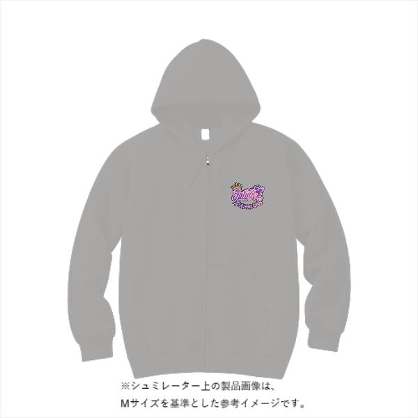 10.0オンス T/C スウェット フルジップ パーカ（裏起毛）