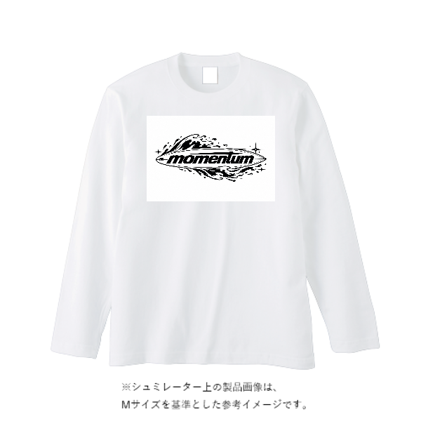 5.6オンス ヘビーウェイト長袖Tシャツ（リブ無し）