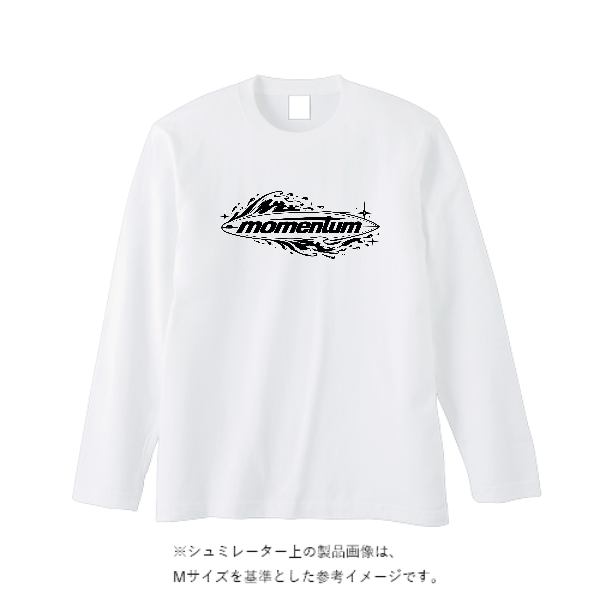 5.6オンス ヘビーウェイト長袖Tシャツ（リブ無し）