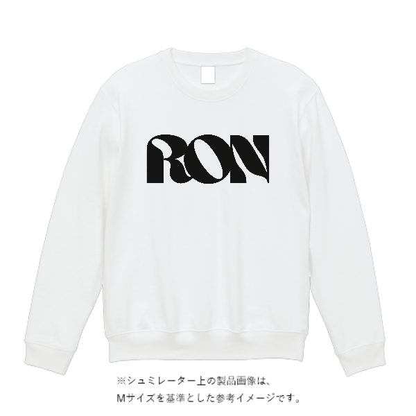 10.0オンス T／C ビッグシルエット クルーネック スウェット