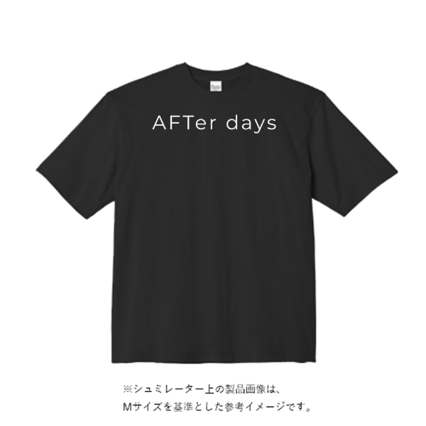 5.6オンス ビッグシルエット Tシャツ