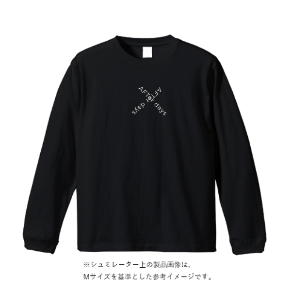 5.6オンス ビッグシルエット ロングスリーブ Tシャツ