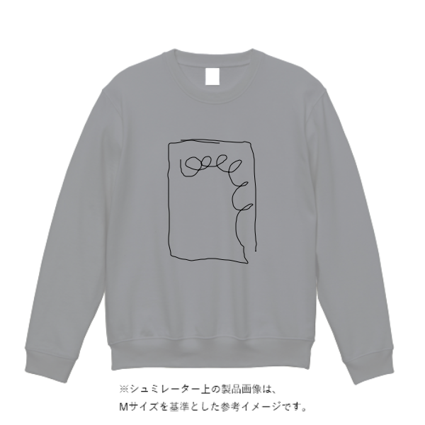 10.0オンス クルーネック スウェット