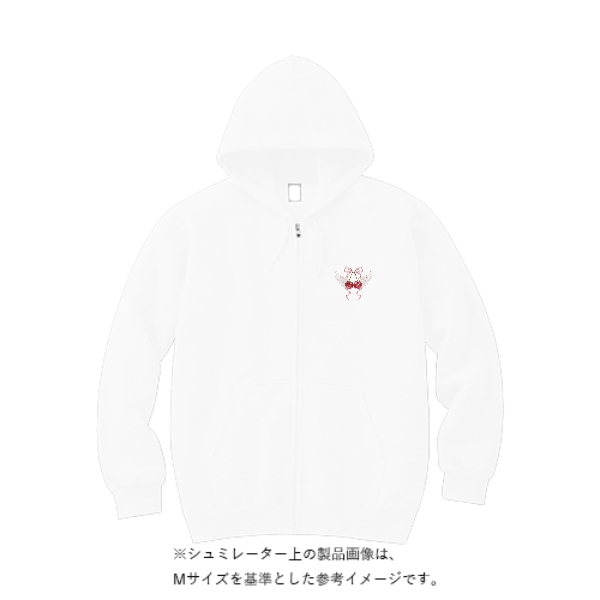 10.0オンス スウェット フルジップ パーカ（裏パイル）