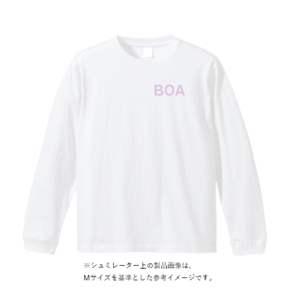 5.6オンス ロングスリーブ Tシャツ（袖リブ有り）