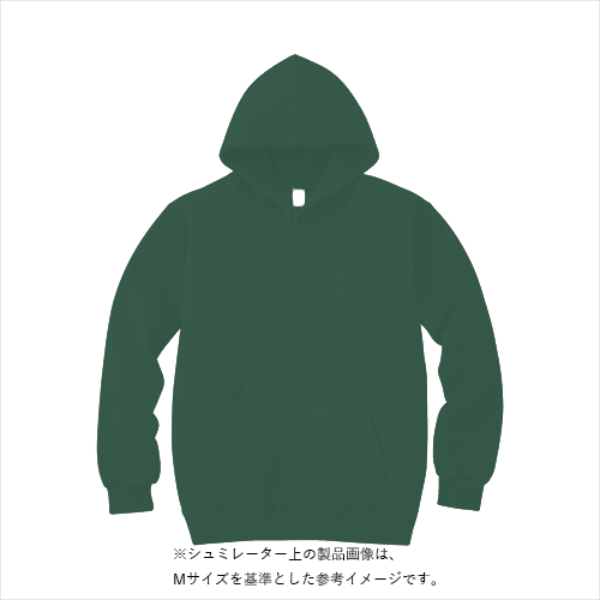 10.0オンス スウェット プルオーバー パーカ