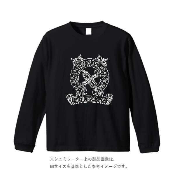 5.6オンス ビッグシルエット ロングスリーブ Tシャツ