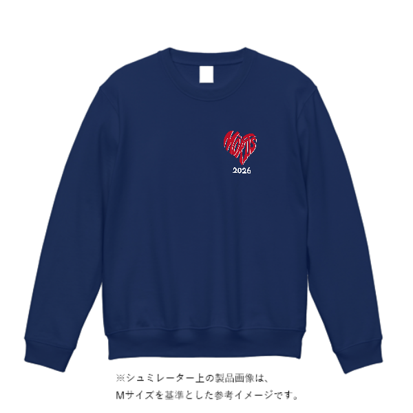 10.0オンス クルーネック スウェット