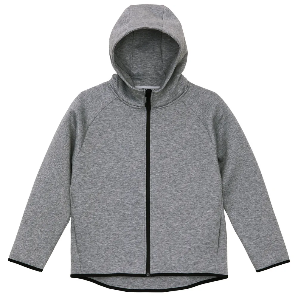 9.4オンス T/R ダンボールニット フルジップ パーカ