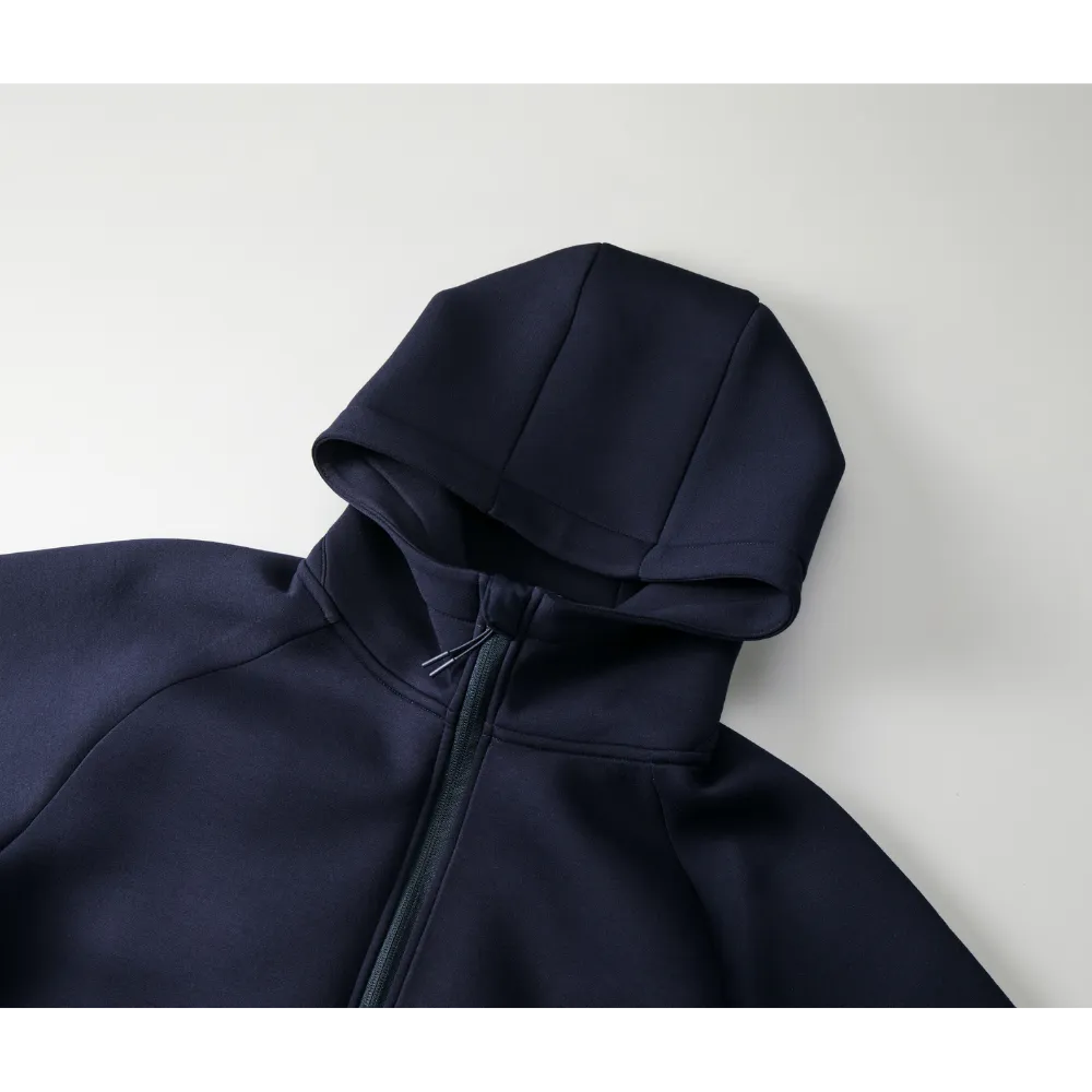9.4オンス T/R ダンボールニット フルジップ パーカ