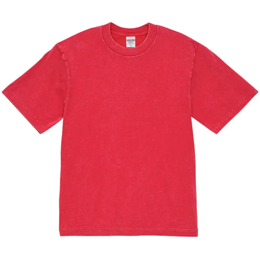 6.2オンス オープンエンド フェードウォッシュ Tシャツ