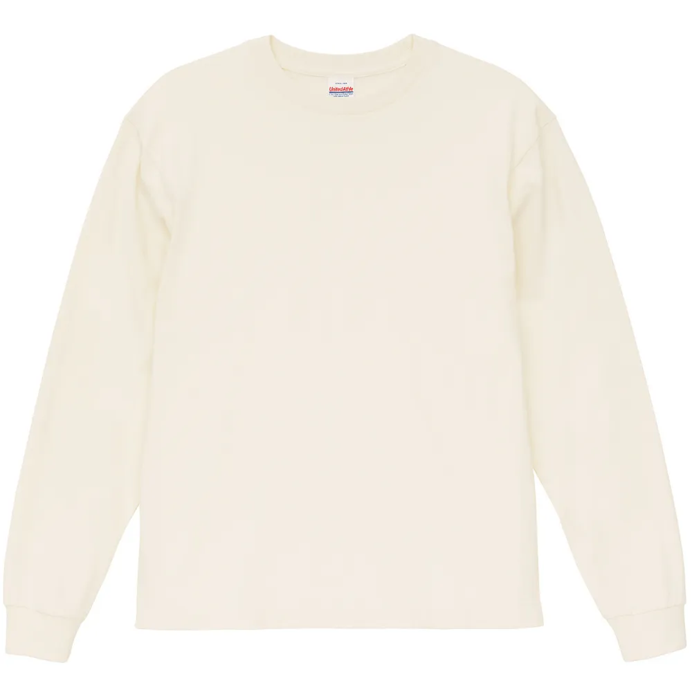 6.2オンス オープンエンド フェードウォッシュ ロングスリーブ Tシャツ（2.1インチリブ）