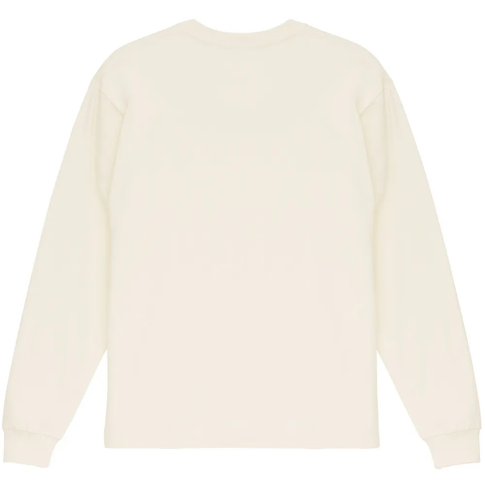 6.2オンス オープンエンド フェードウォッシュ ロングスリーブ Tシャツ（2.1インチリブ）