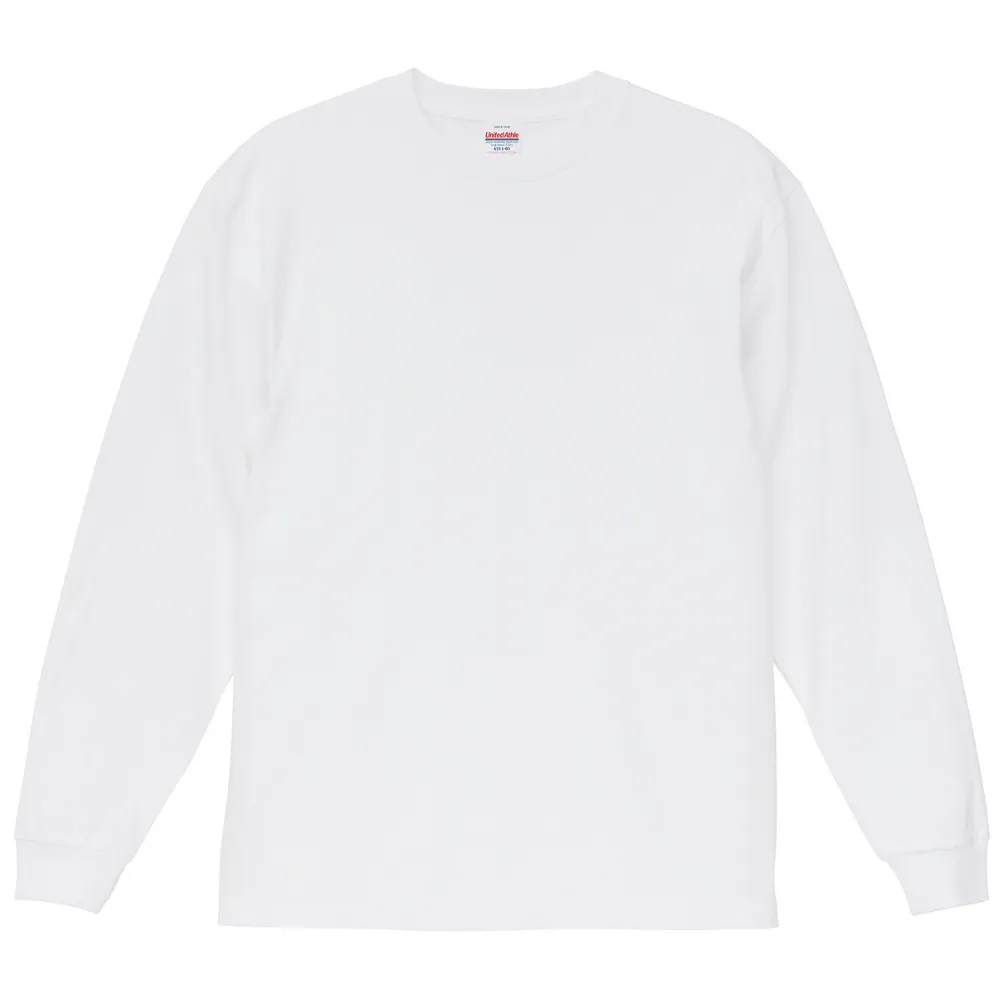6.0オンス オーセンティック オープンエンド ヘヴィーウェイト ロングスリーブ Tシャツ（2.1インチリブ）