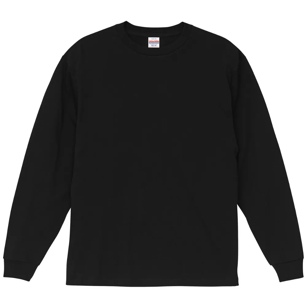 6.0オンス オーセンティック オープンエンド ヘヴィーウェイト ロングスリーブ Tシャツ（2.1インチリブ）