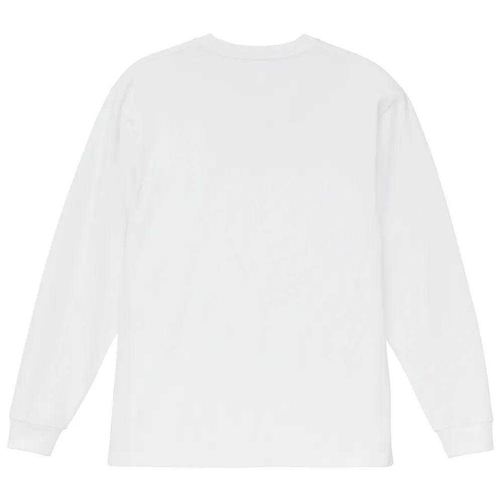 6.0オンス オーセンティック オープンエンド ヘヴィーウェイト ロングスリーブ Tシャツ（2.1インチリブ）