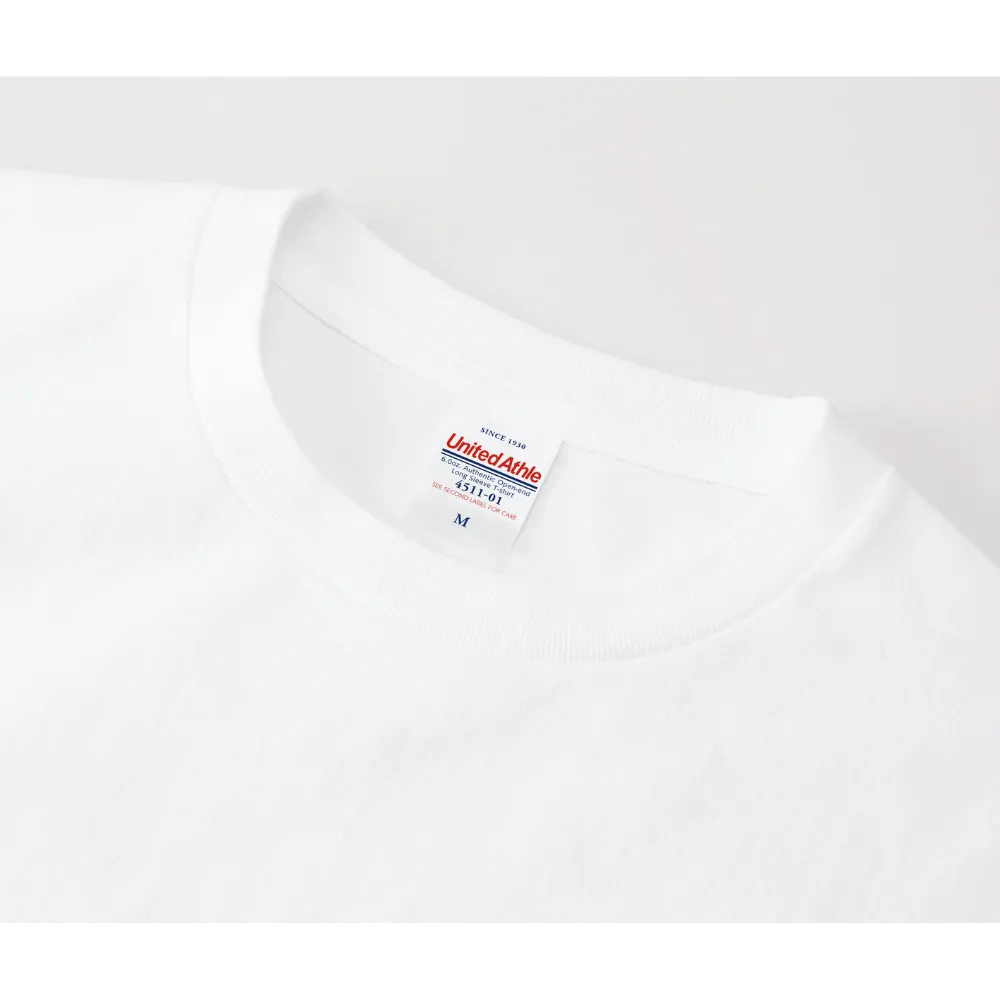 6.0オンス オーセンティック オープンエンド ヘヴィーウェイト ロングスリーブ Tシャツ（2.1インチリブ）