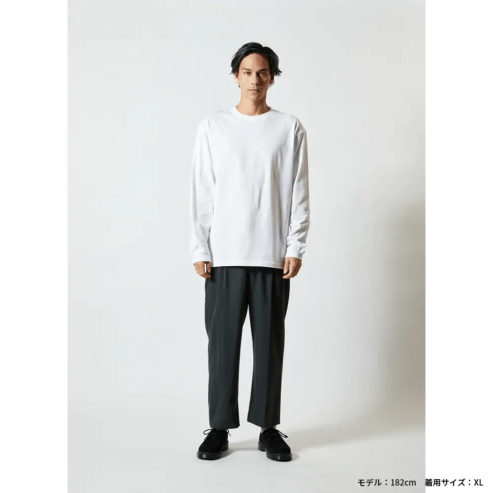 5.6オンス ロングスリーブ Tシャツ（袖リブ有り）