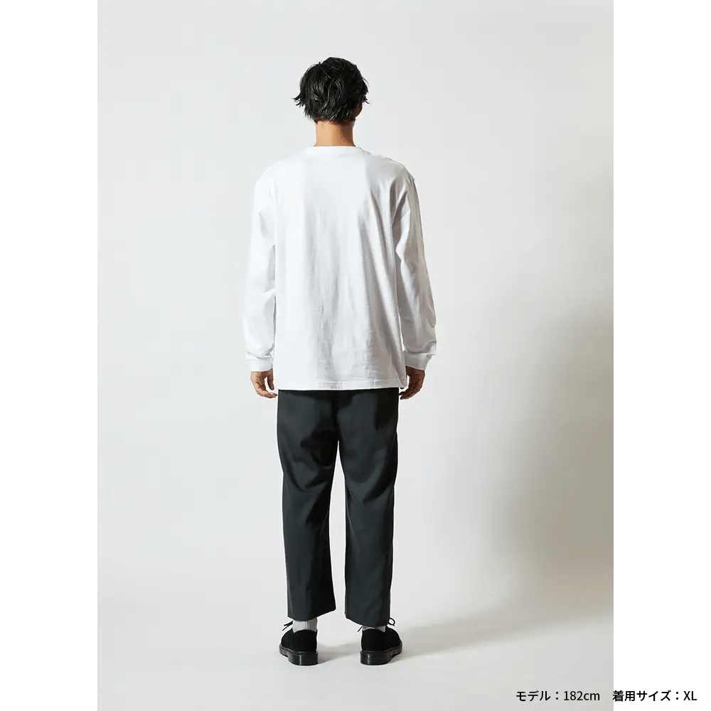 5.6オンス ロングスリーブ Tシャツ（袖リブ有り）