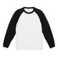 5.6オンス ラグラン ロングスリーブ Tシャツ（1.6インチリブ）
