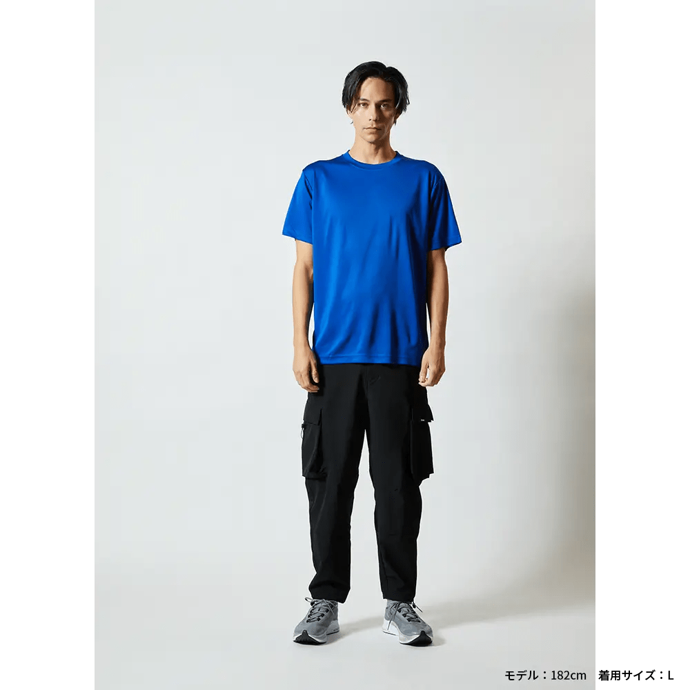 4.7オンス ドライシルキータッチTシャツ