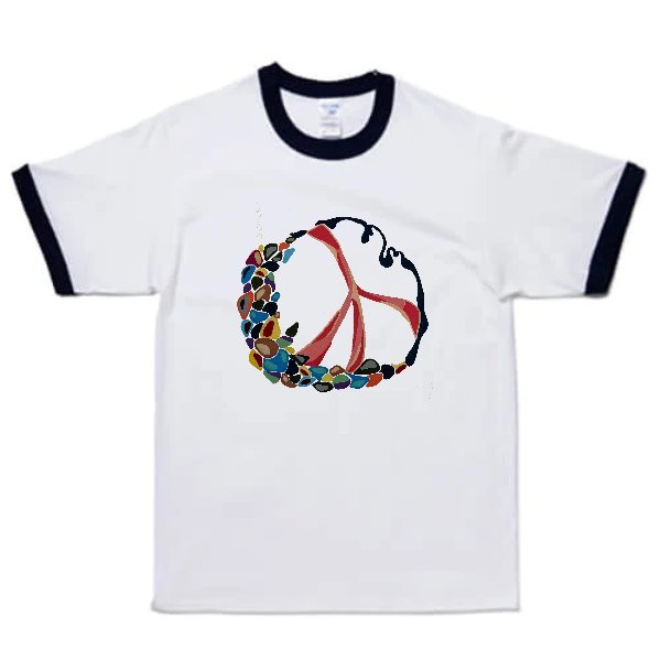 5.3オンス ギルダンプレミアムコットン リンガーTシャツ - タカハマライフアート