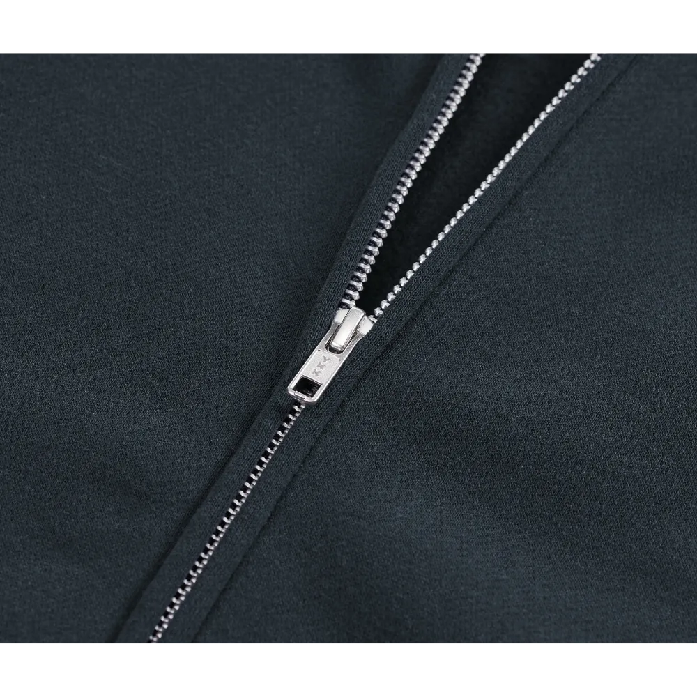 8.3オンス T/C ソフトブレンド スウェット フルジップ パーカ（裏起毛）