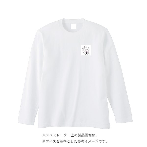 5.6オンス ロングスリーブ Tシャツ（袖リブ無し） - タカハマライフアート