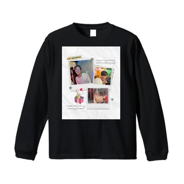 5.6オンス ロングスリーブ Tシャツ（袖リブ有り） - タカハマライフアート