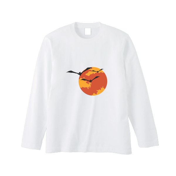 5.6オンス ヘビーウェイト長袖Tシャツ（リブ無し） - タカハマライフアート