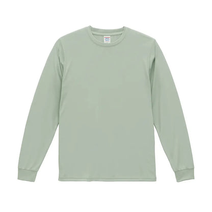 4.4オンス ドライスムース リサイクルポリエステル ロングスリーブ Tシャツ