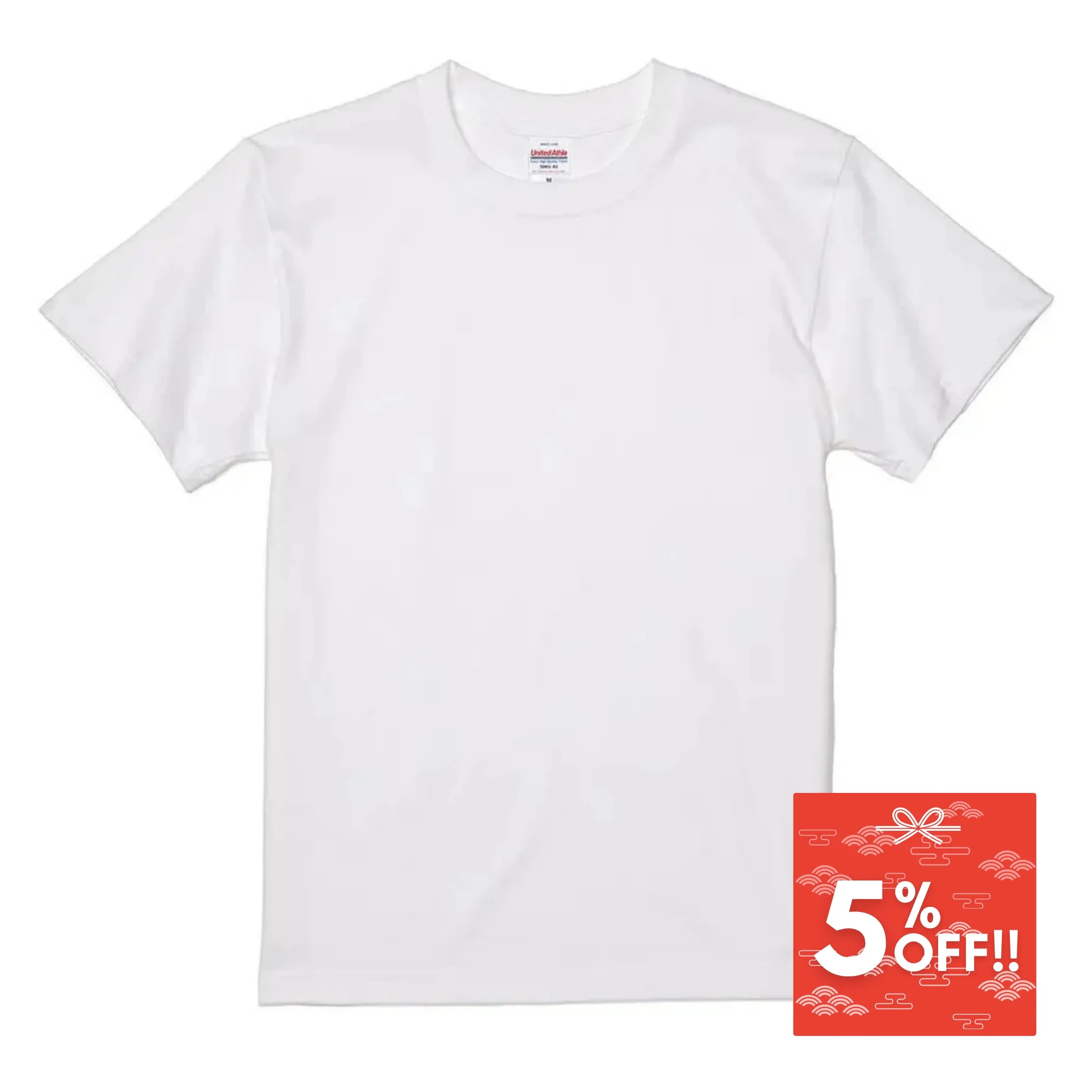 5.6オンス ハイクオリティーＴシャツ