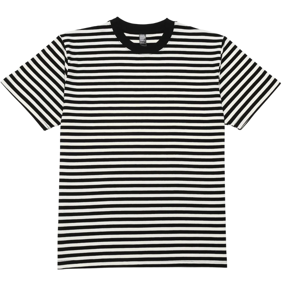[D-FACTORY]5.3オンス プレミアムコンフォートボーダーTシャツ