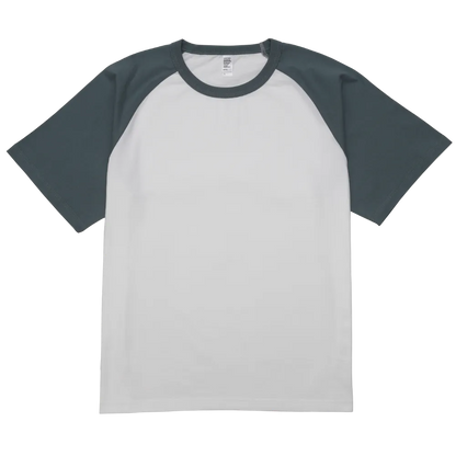 [D-FACTORY]6.6オンス プレミアムコンフォートラグランスリーブTシャツ
