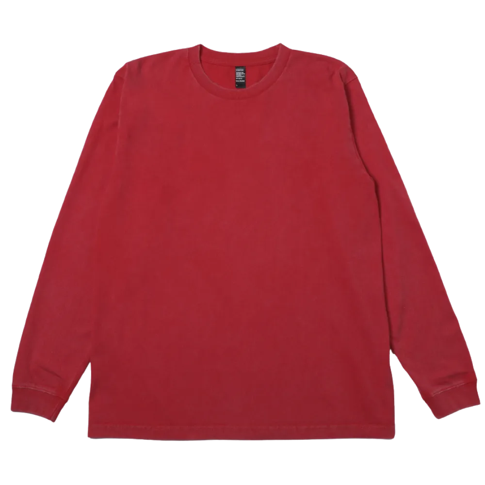 DF1201S 6.6オンス ロングスリーブヴィンテージTシャツ（1.6インチリブ）