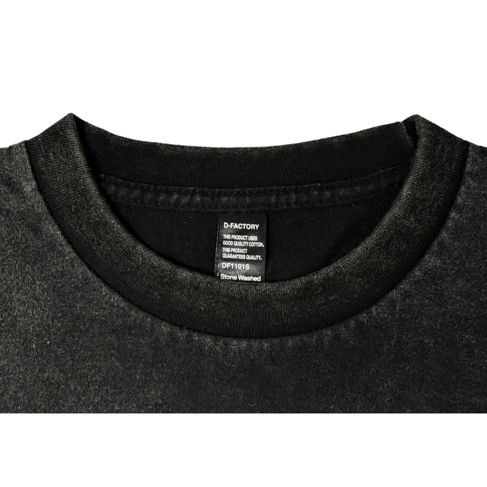 DF1201S 6.6オンス ロングスリーブヴィンテージTシャツ（1.6インチリブ）
