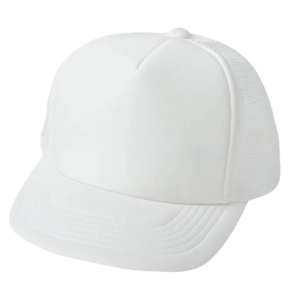 フラットバイザーメッシュキャップ