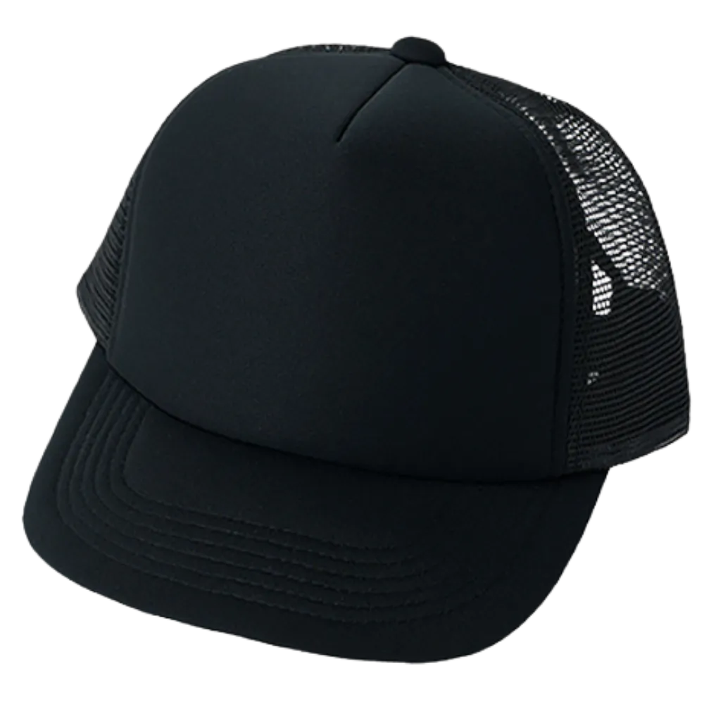 フラットバイザーメッシュキャップ