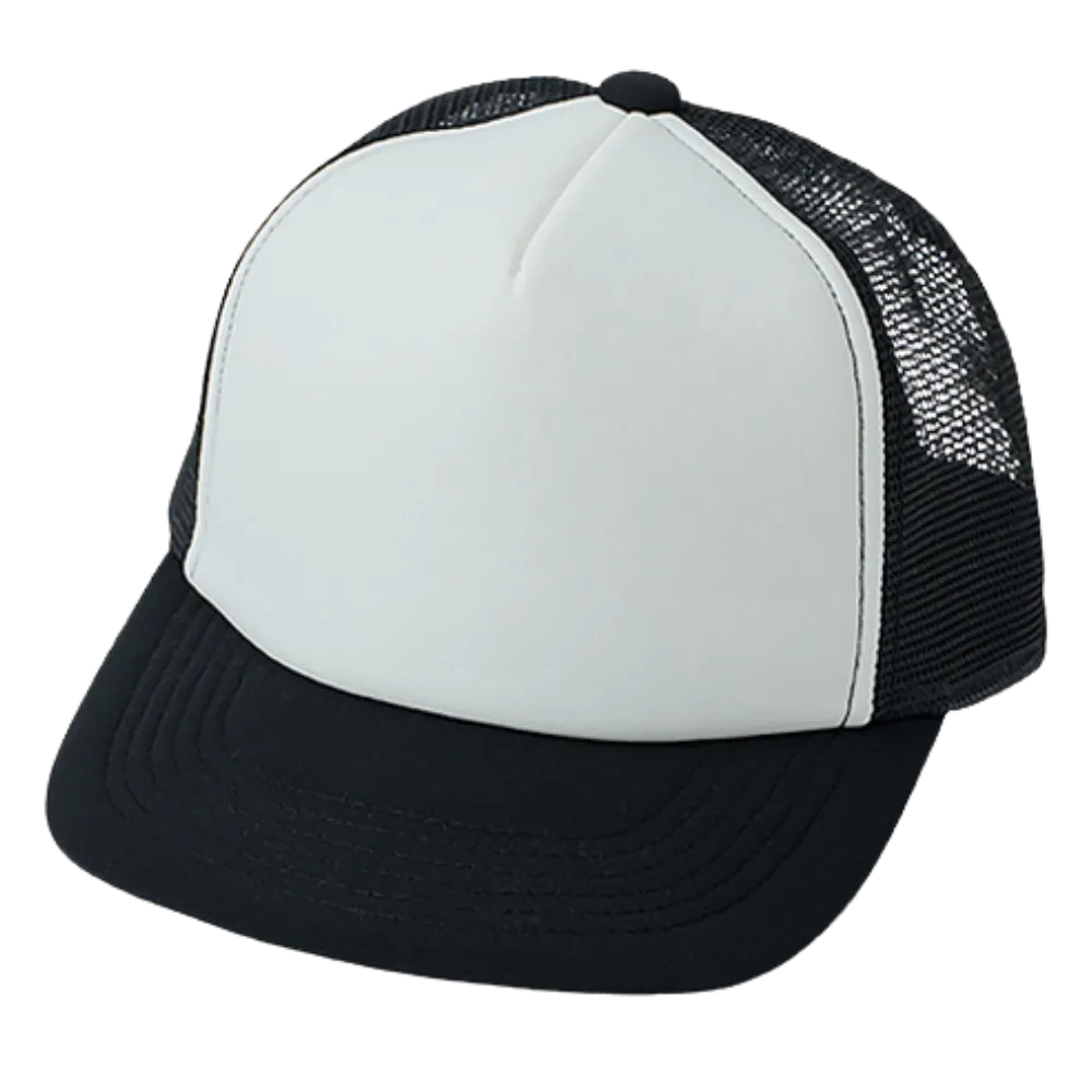 フラットバイザーメッシュキャップ