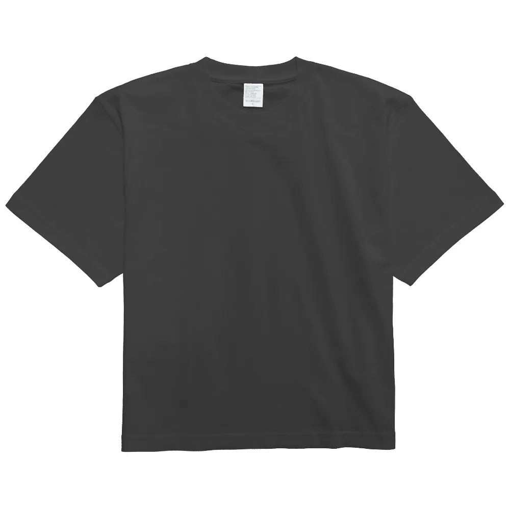 ハイグレードコットンクロップドTシャツ