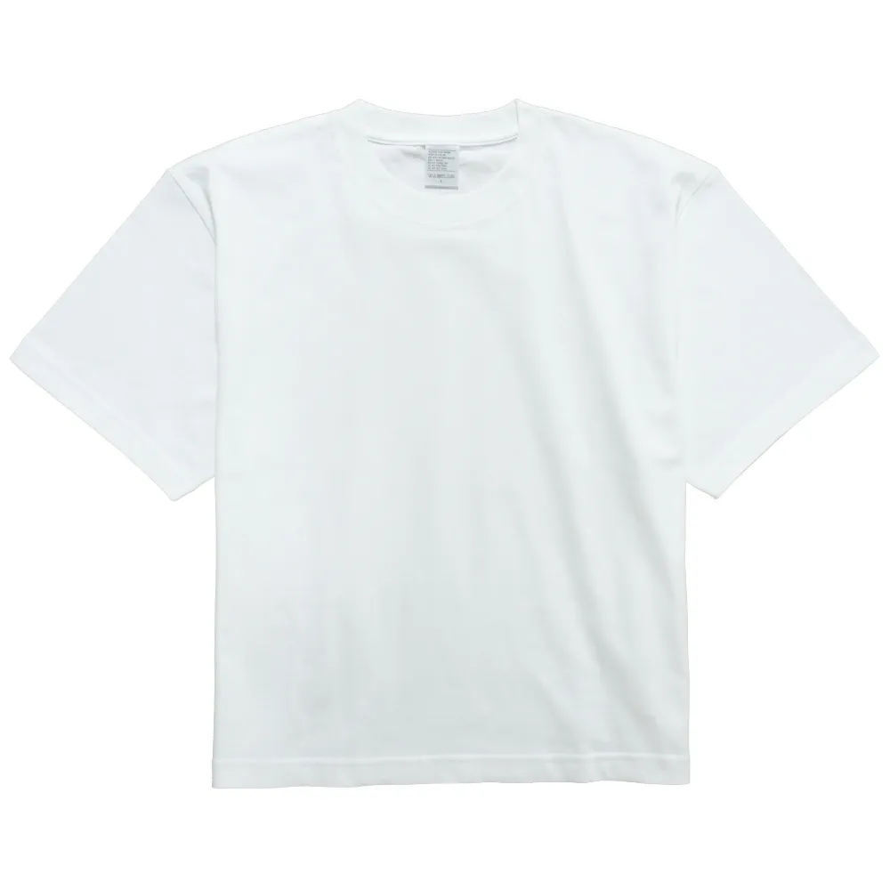 ハイグレードコットンクロップドTシャツ