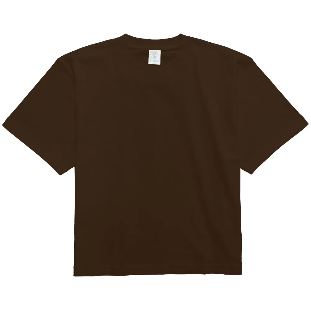 ハイグレードコットンクロップドTシャツ
