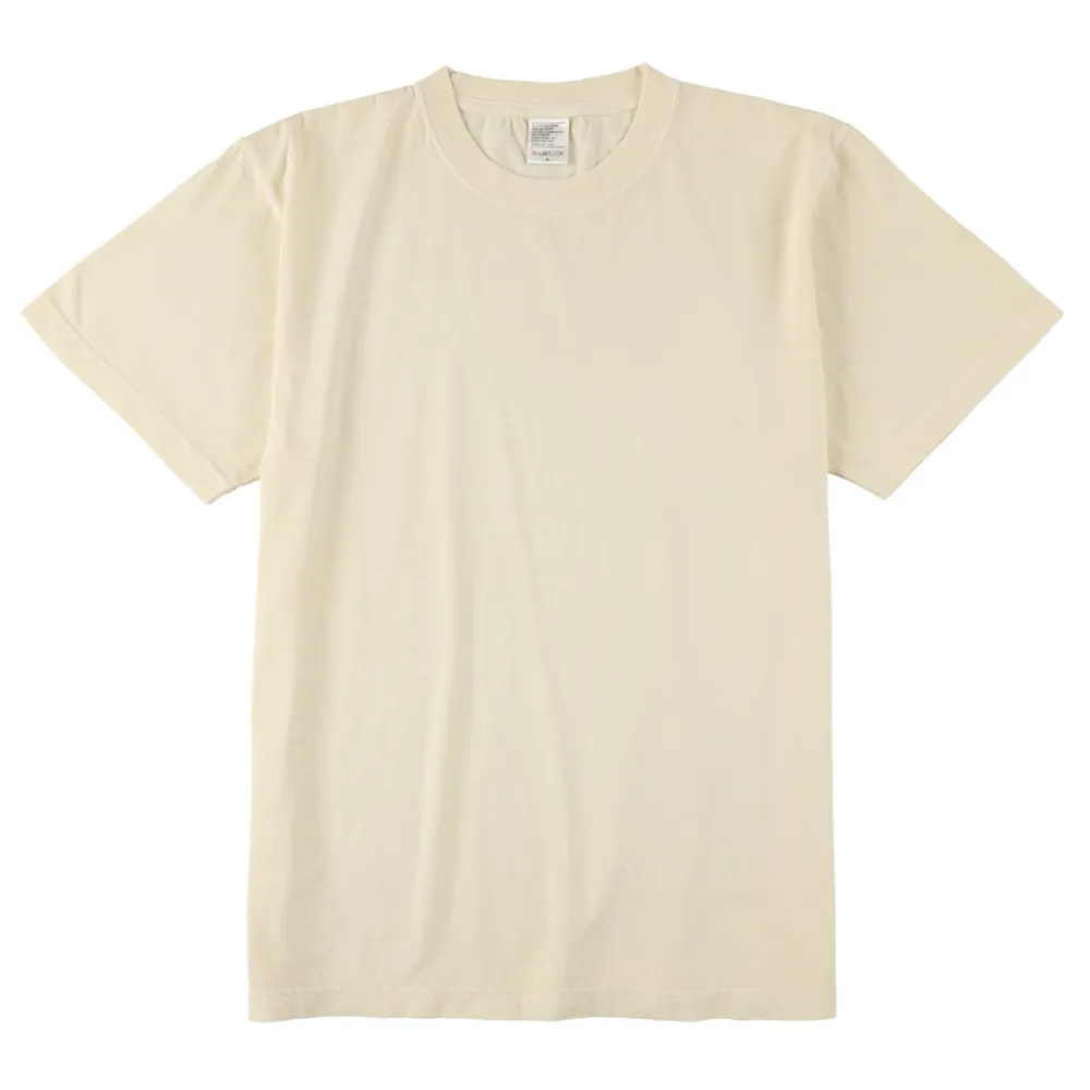 ハイグレードコットンガーメントダイTシャツ
