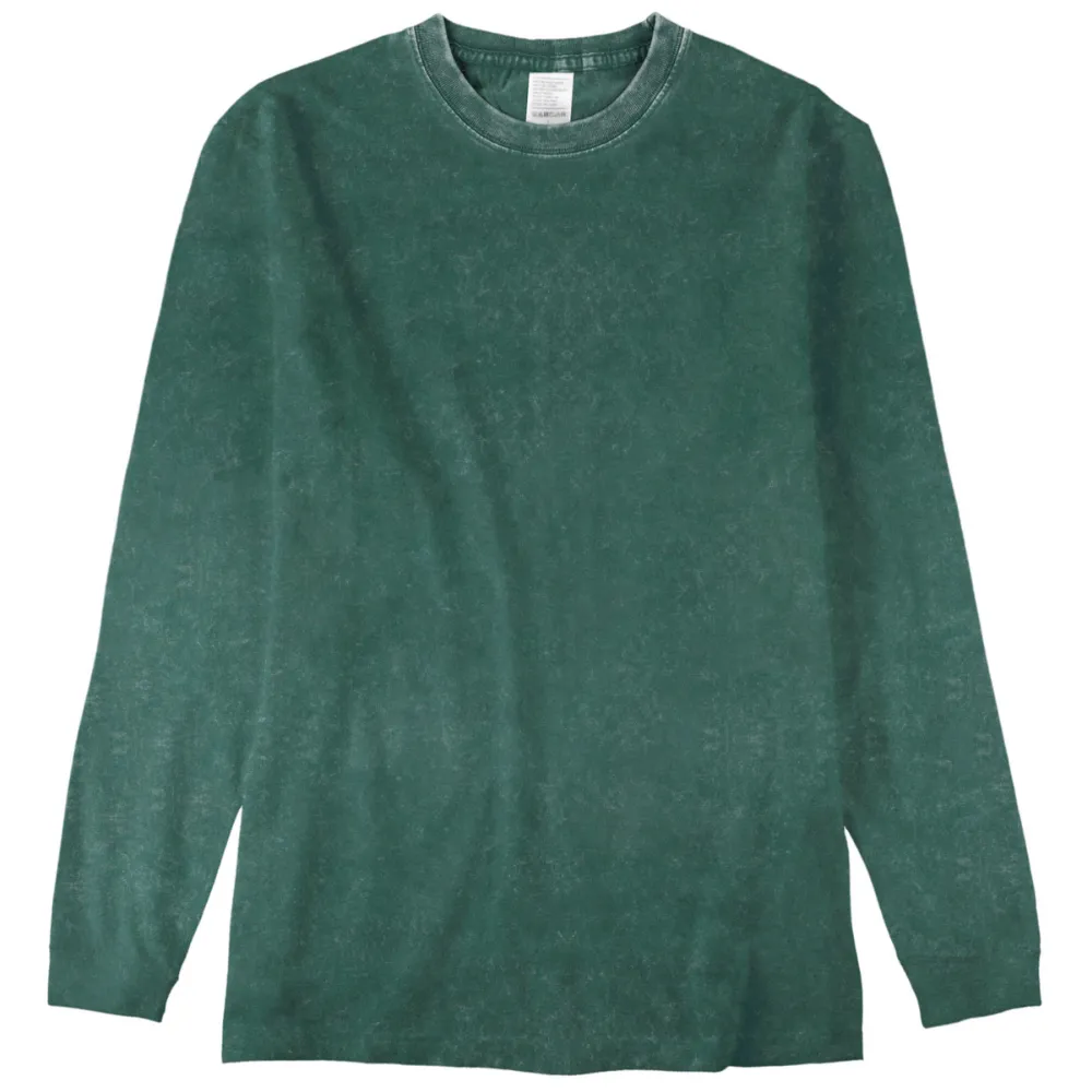 ハイグレードコットングランジロングスリーブTシャツ