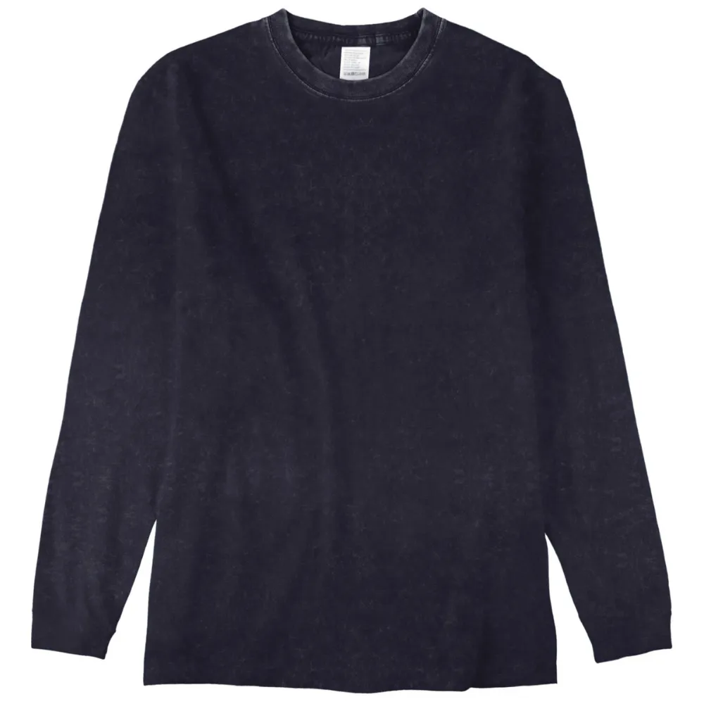 ハイグレードコットングランジロングスリーブTシャツ