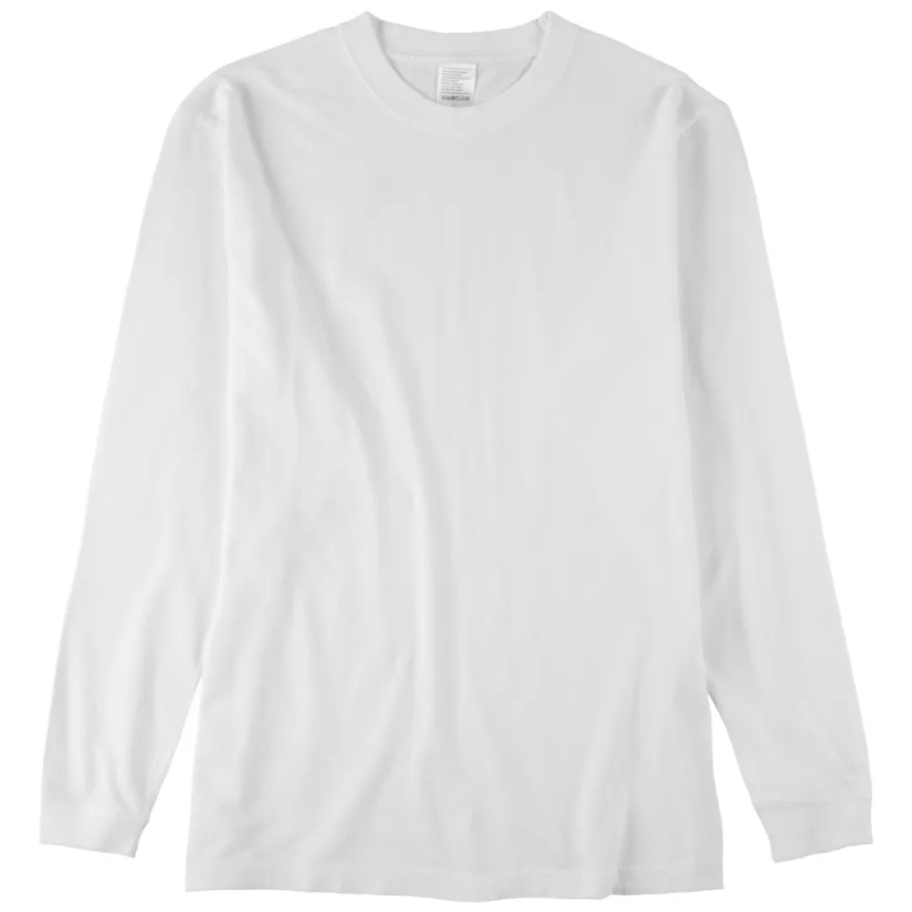 ハイグレードコットングランジロングスリーブTシャツ
