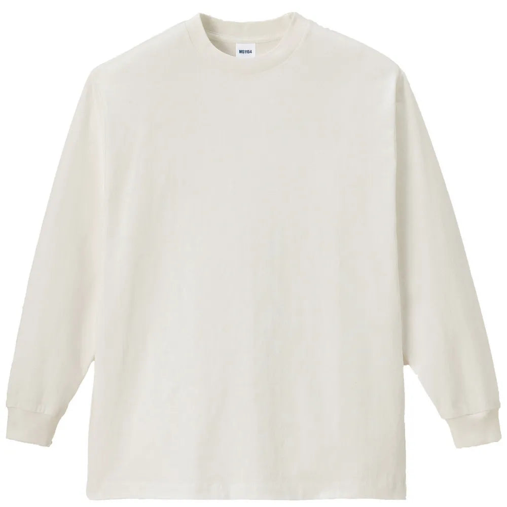 6.5オンスピグメントダイロングスリーブTシャツ