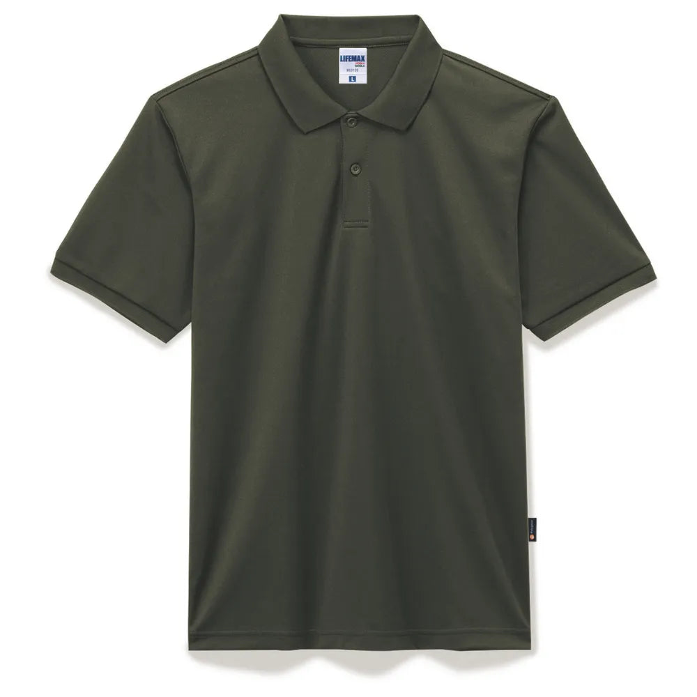 ベーシックドライポロシャツ（ポリジン加工）